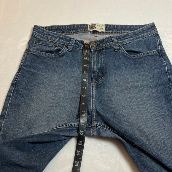 Habitat Clothes To Live In High Rise Boot Cut Jeans Size 12 Western Rodeo Casual - Picture 10 of 11